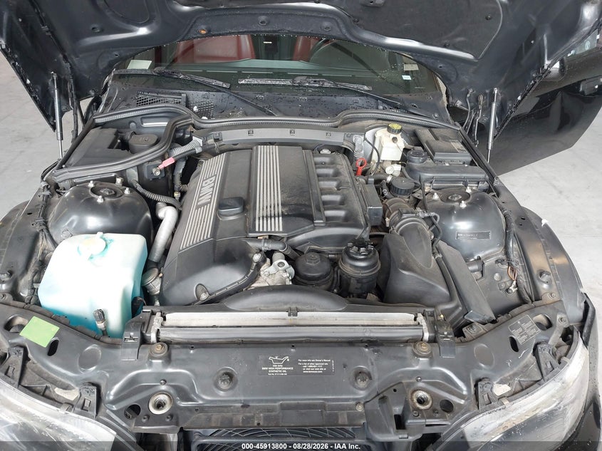 BMW Z3 2000 VIN WBACH3345YLF43778
