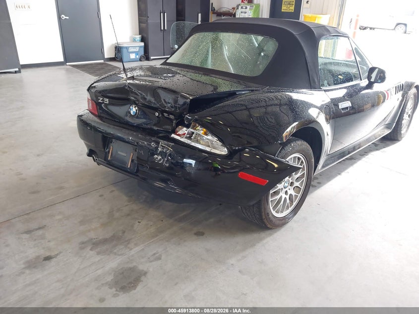 BMW Z3 2000 VIN WBACH3345YLF43778