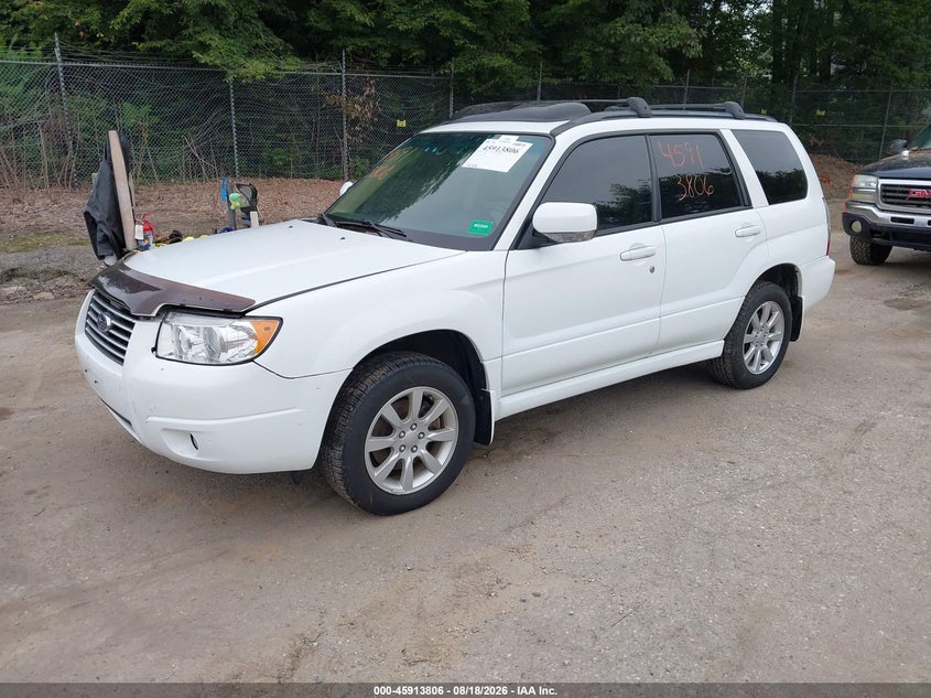 2008 Subaru Forester, Обычный износ, IAAI, VIN JF1SG65678G707304 — фото 2