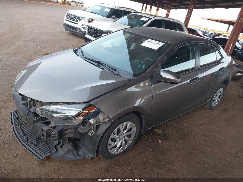 2019 Toyota Corolla, Удар спереди, IAAI, VIN 2T1BURHE6KC148728 — фото 2