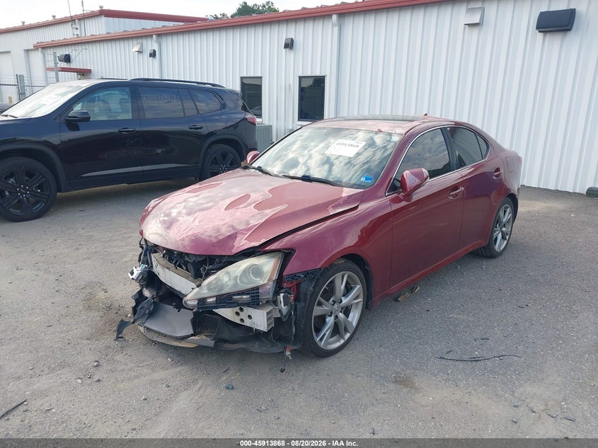 2010 LEXUS IS SEDAN 2.5L V-6 DI, DOHC, VVT, 204HP