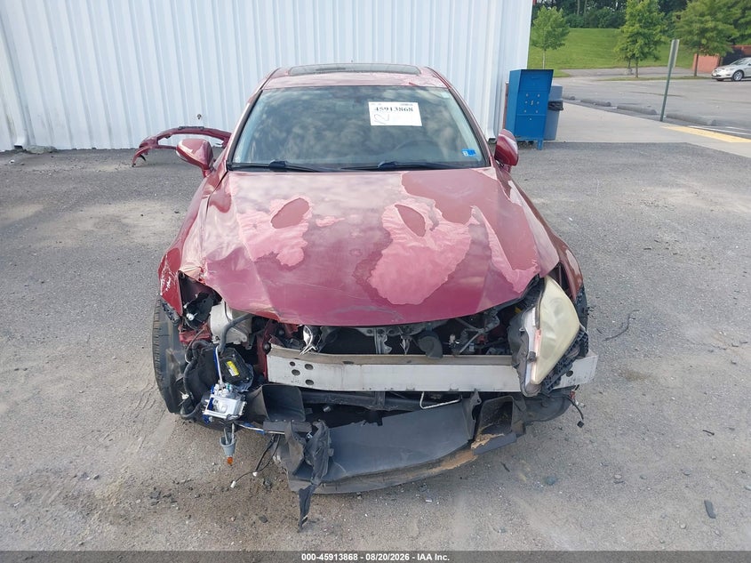 2010 LEXUS IS SEDAN 2.5L V-6 DI, DOHC, VVT, 204HP