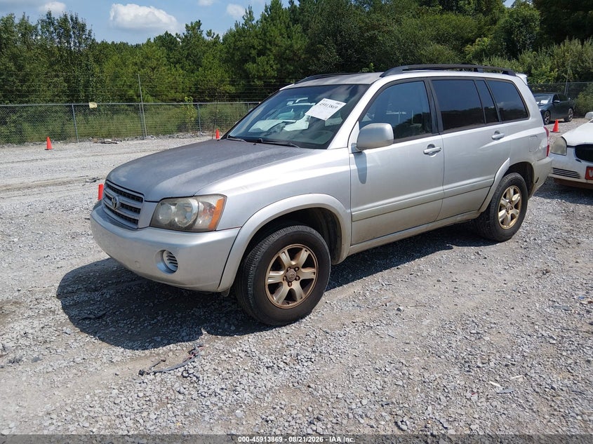 2002 Toyota Highlander, Обычный износ, IAAI, VIN JTEHF21A620095201 — фото 2