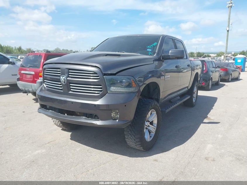 Vin: 1c6rr6mt6fs613166, lot: 46412950, ram 1500 sport 20152