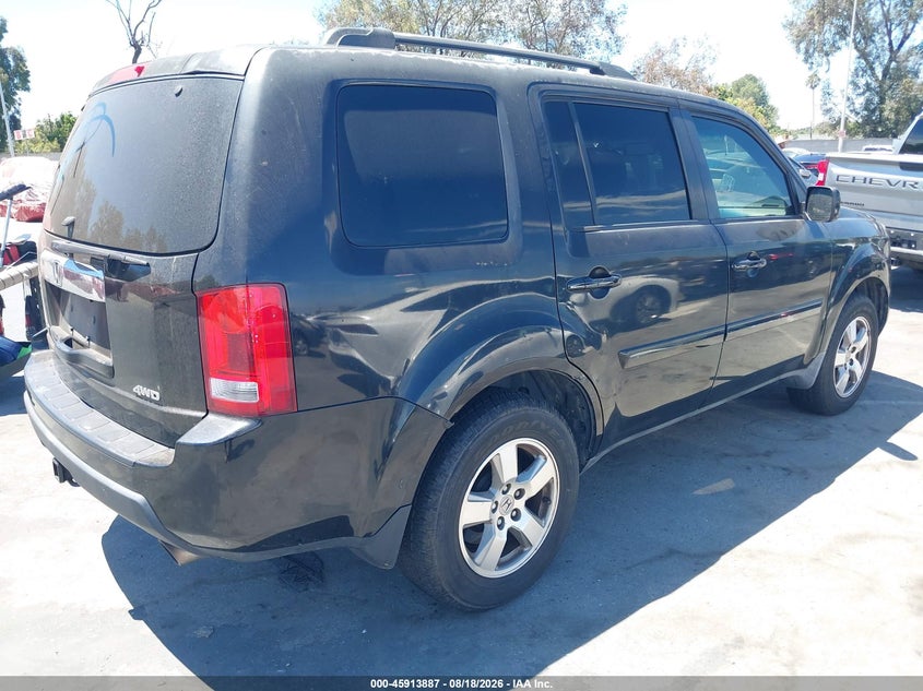 Vin: 5fnyf4h54bb306020, lot: 46412955, honda pilot ex-l 20114