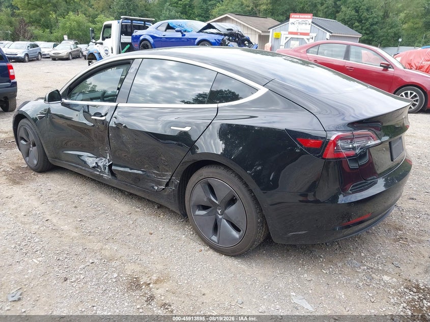 Vin: 5yj3e1ea1kf306523, lot: 46412962, tesla model 3 long range/mid range/standard range/standard range plus 20193