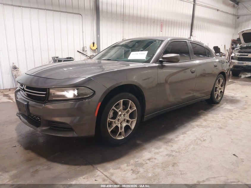 2016 Dodge Charger, Правый зад, IAAI, VIN 2C3CDXFG9GH134739 — фото 2