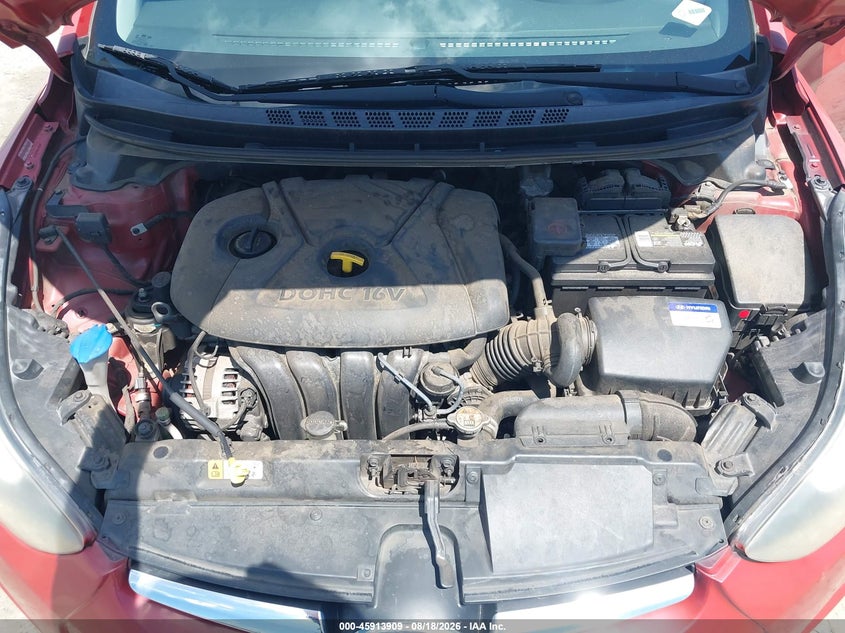 HYUNDAI ELANTRA 2015 VIN KMHDH4AE0FU377467