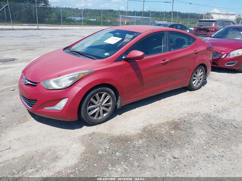2015 HYUNDAI ELANTRA auction photo 2