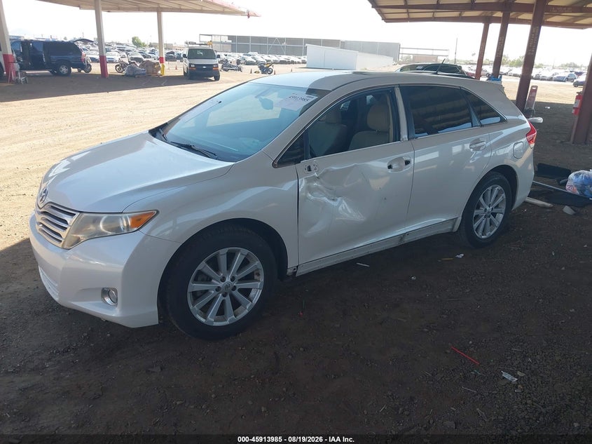 2010 Toyota Venza, Лівий бік, IAAI, VIN 4T3ZA3BB4AU021788 — фото 2