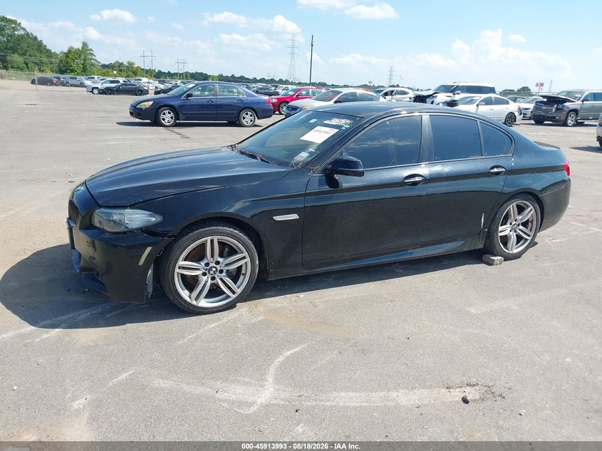 2014 BMW 5er, Normal Wear & Tear, IAAI, VIN WBAKN9C52ED681183 — photo 2