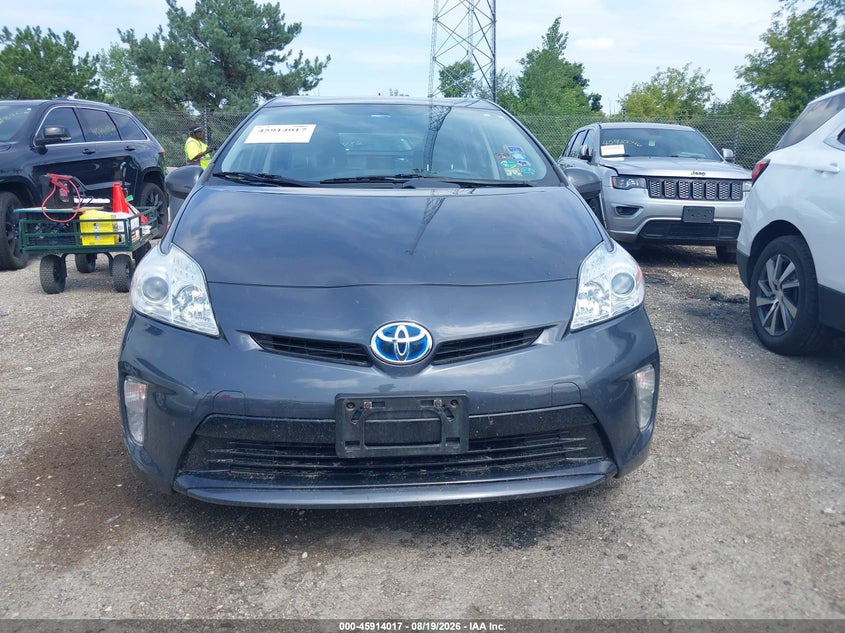 2012 TOYOTA PRIUS HATCHBACK 1.8L I-4 DOHC, VVT, 98HP