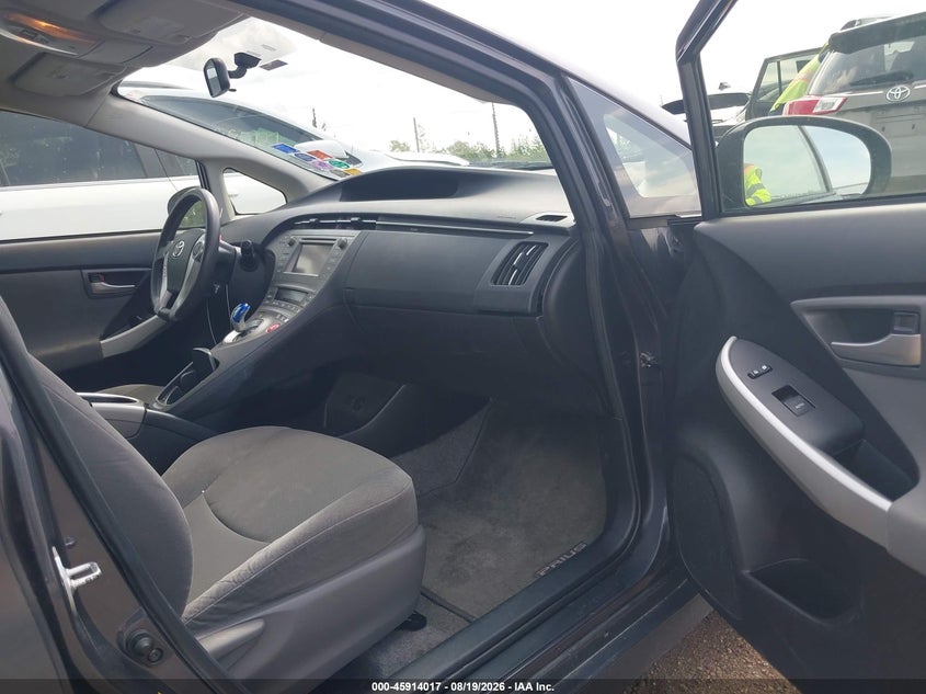 2012 TOYOTA PRIUS HATCHBACK 1.8L I-4 DOHC, VVT, 98HP