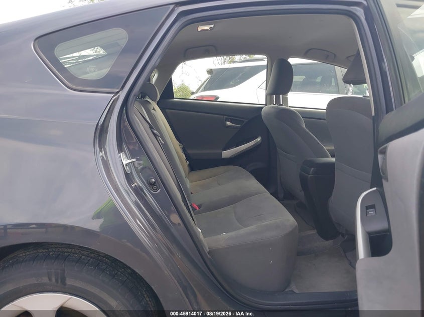 2012 TOYOTA PRIUS HATCHBACK 1.8L I-4 DOHC, VVT, 98HP