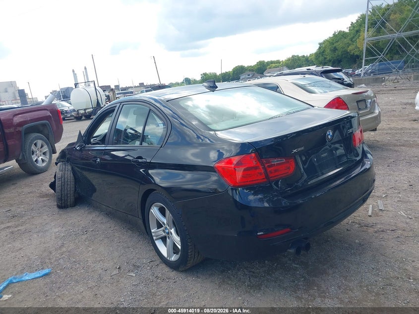 BMW 328I 2013 VIN WBA3B3C53DF540362