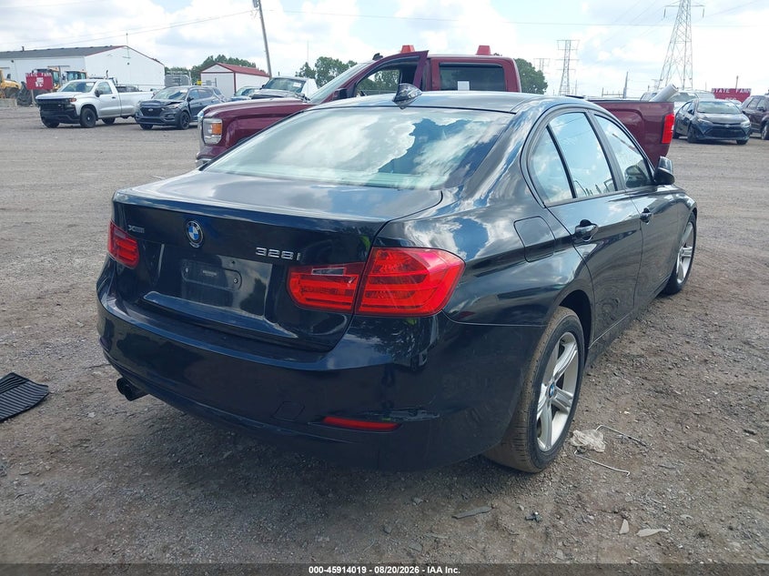 BMW 328I 2013 VIN WBA3B3C53DF540362