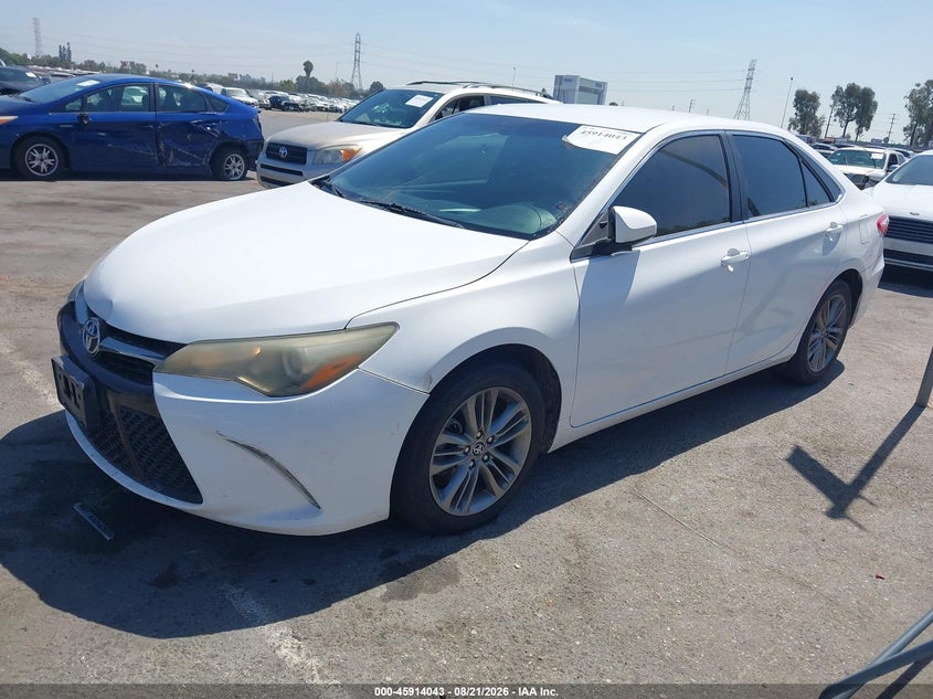 2015 TOYOTA CAMRY auction photo 2