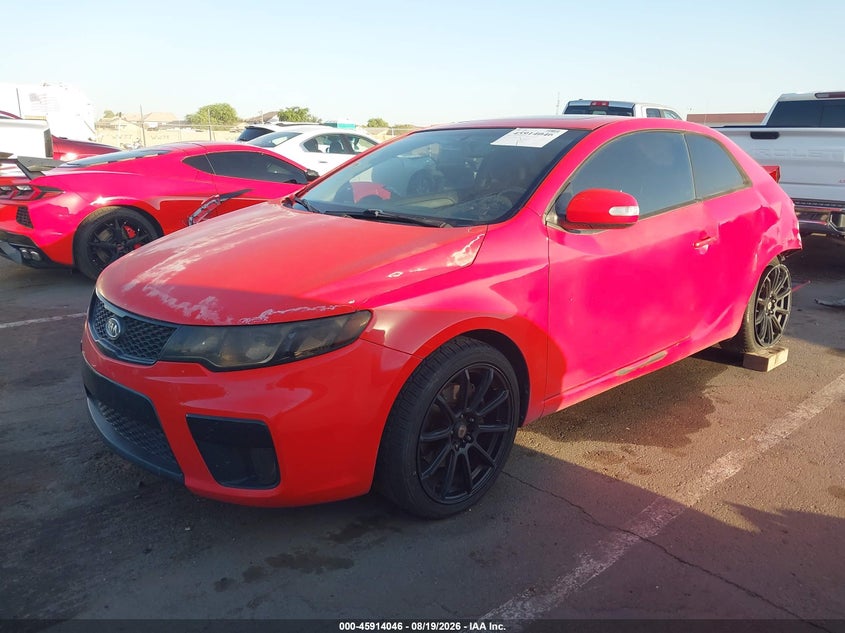2010 KIA FORTE KOUP auction photo 2