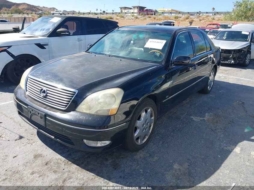 LEXUS LS 430 2001 VIN JTHBN30F310040864