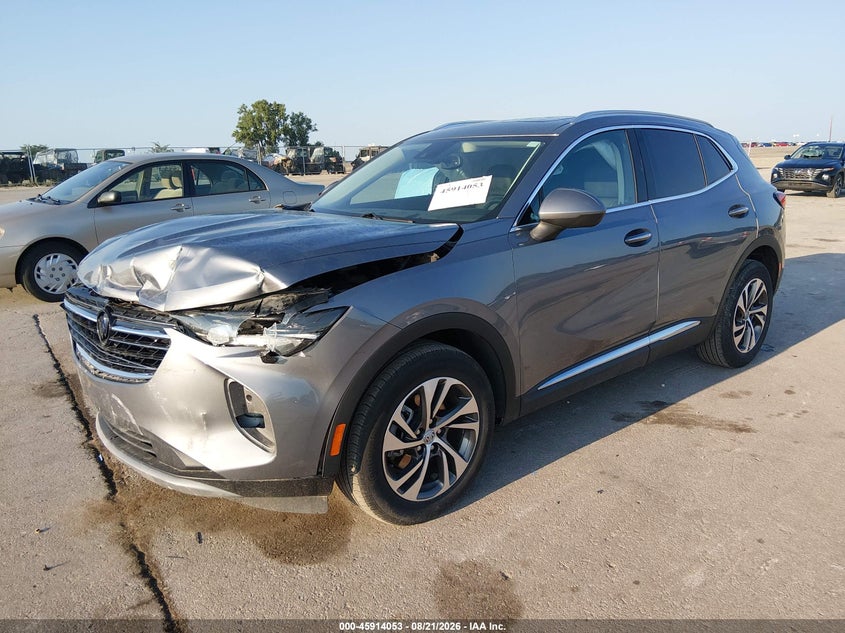 2022 Buick Envision, Front End, IAAI, VIN LRBFZPR46ND066789 — photo 2