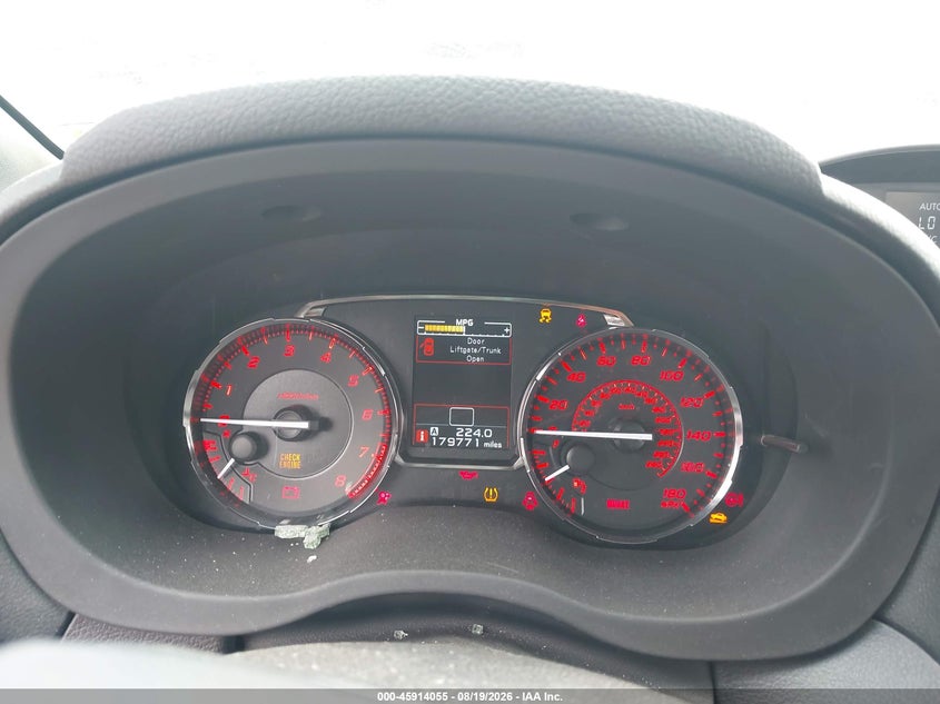 2016 SUBARU WRX auction photo 7