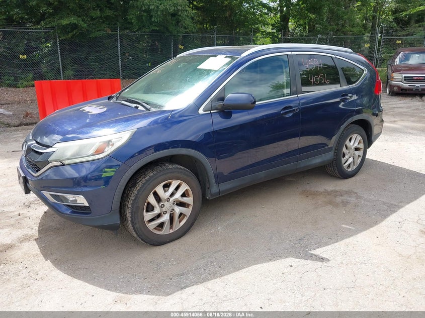 2016 Honda CR-V, Normal Wear & Tear, IAAI, VIN 2HKRM4H75GH605410 — photo 2
