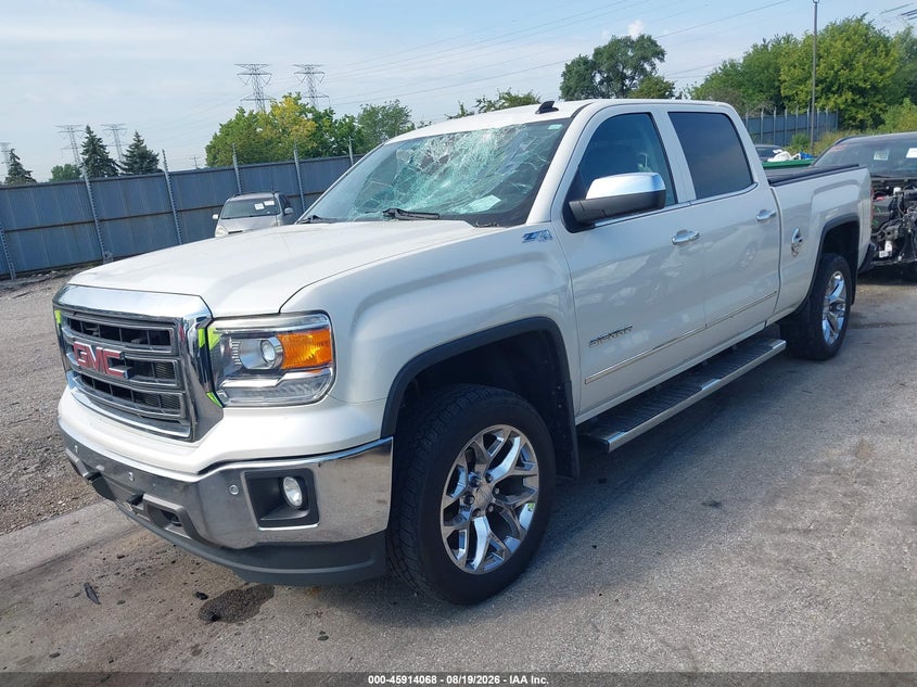 Vin: 3gtu2vec0eg546957, lot: 46413136, gmc sierra 1500 slt 20142