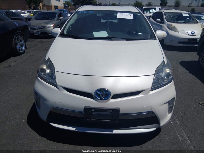 2014 TOYOTA PRIUS HATCHBACK 1.8L I-4 DOHC, VVT, 98HP