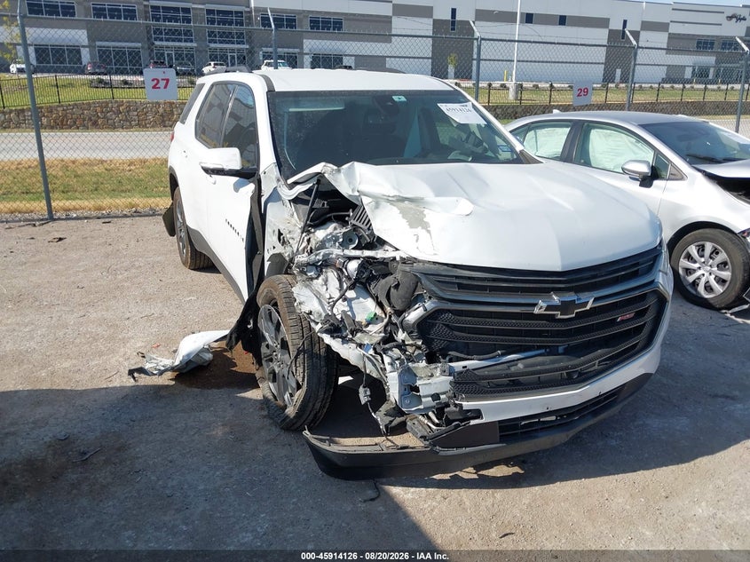 Vin: 1gnerjkw0lj194229, lot: 46413193, chevrolet traverse fwd rs 20201