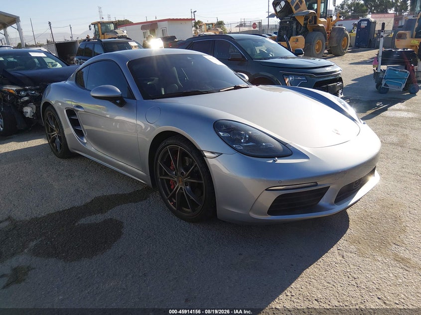 Vin: wp0ab2a88ms275088, lot: 46413224, porsche 718 cayman s 2021 img_1