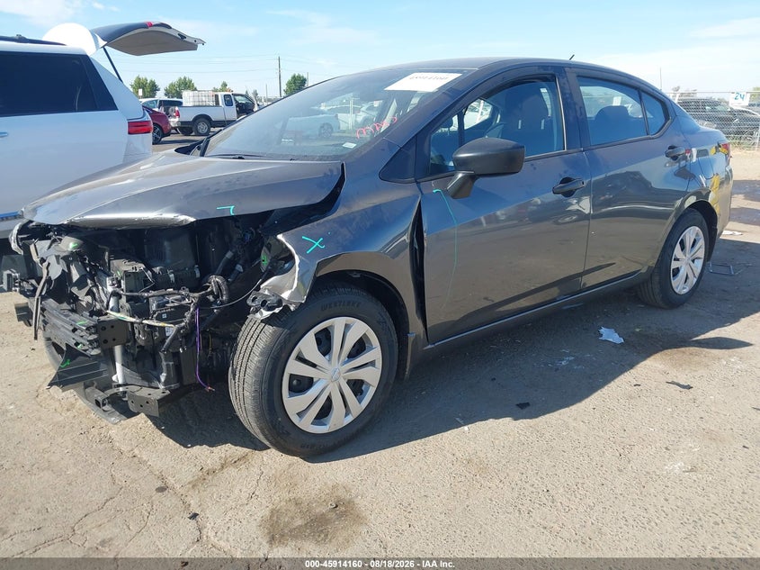 2025 Nissan Versa, Left Front, IAAI, VIN 3N1CN8DV5SL889681 — photo 2