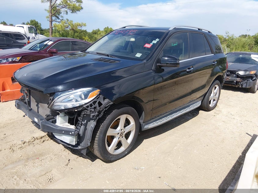 2018 MERCEDES-BENZ GLE 350 auction photo 2