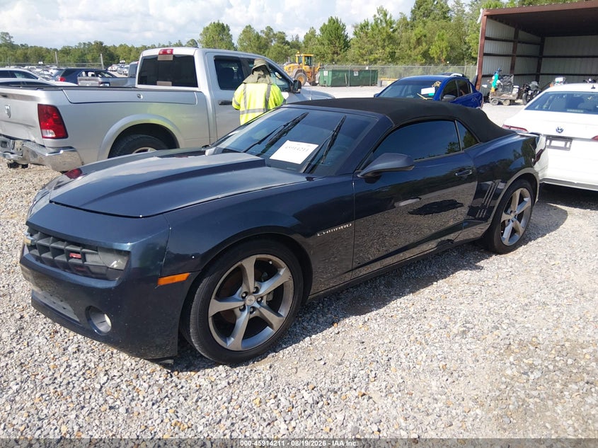 2013 Chevrolet Camaro, Flood, IAAI, VIN 2G1FC3D36D9227141 — photo 2