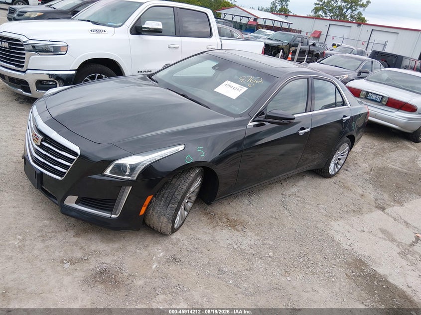 2015 Cadillac CTS, Лівий зад, IAAI, VIN 1G6AX5SX9F0118762 — фото 2