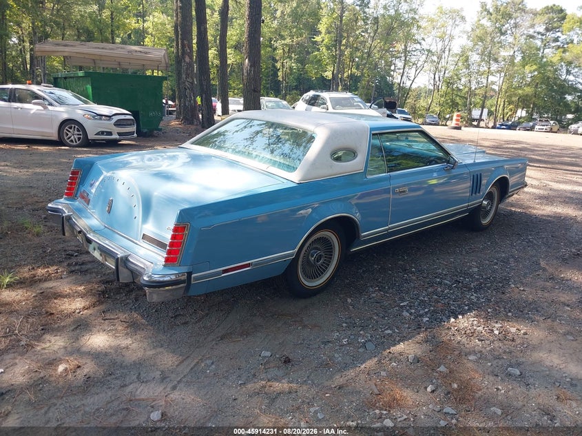 1978 LINCOLN MARK V auction photo 4