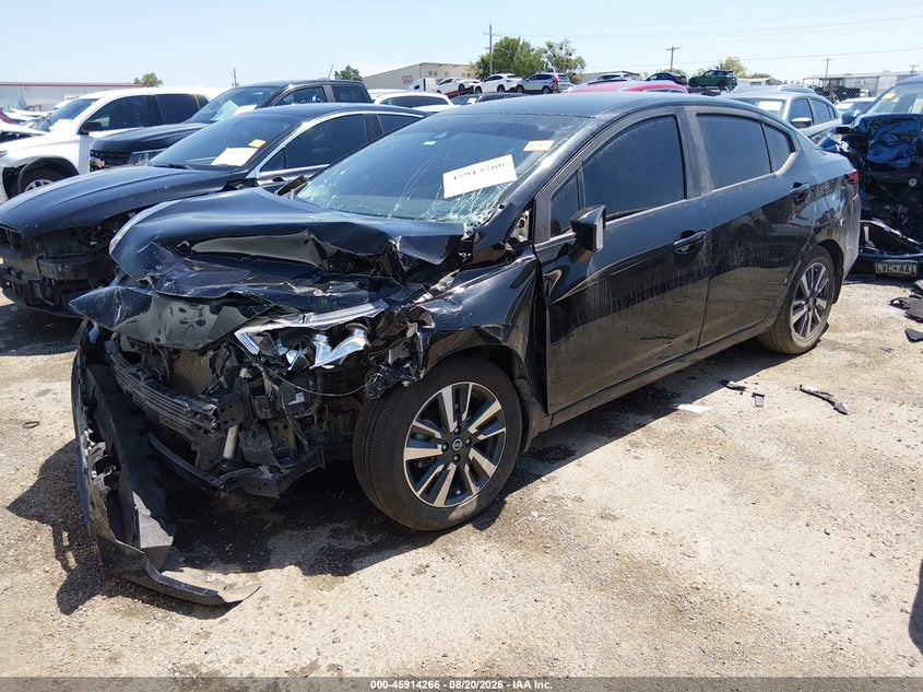 2022 Nissan Versa, Left Front, IAAI, VIN 3N1CN8EV6NL820162 — photo 2