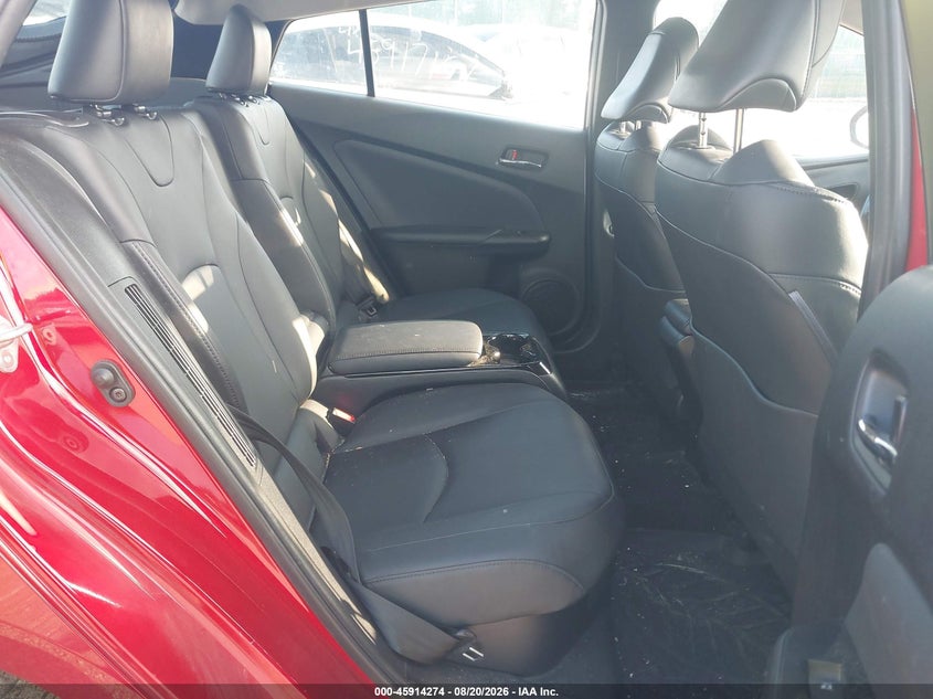 2017 TOYOTA PRIUS HATCHBACK 1.8L I-4 DOHC, VVT, 95HP