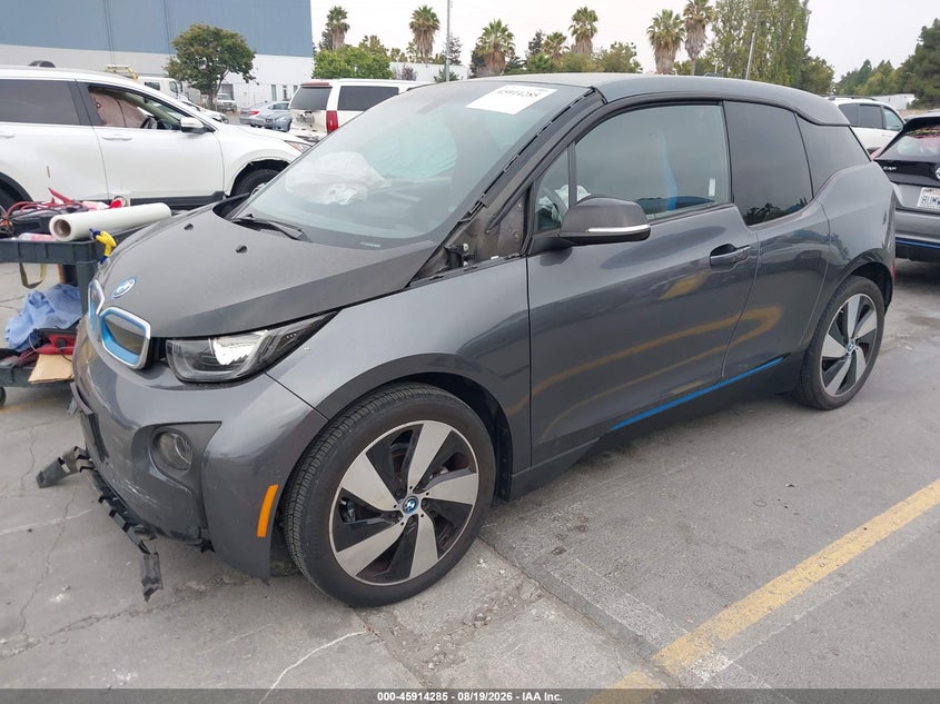 2016 BMW i3, Right Side, IAAI, VIN WBY1Z4C51GV508725 — photo 2
