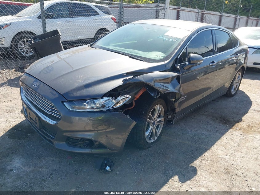 2016 Ford Fusion, Левый бок, IAAI, VIN 3FA6P0SU5GR115117 — фото 2