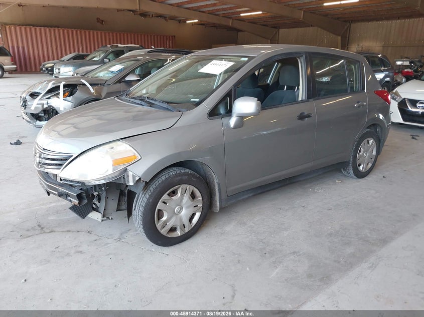 2010 Nissan Versa, Front End, IAAI, VIN 3N1BC1CP8AL458598 — photo 2