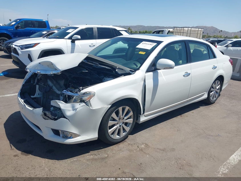 2011 Toyota Avalon, Front End, IAAI, VIN 4T1BK3DB1BU385365 — photo 2