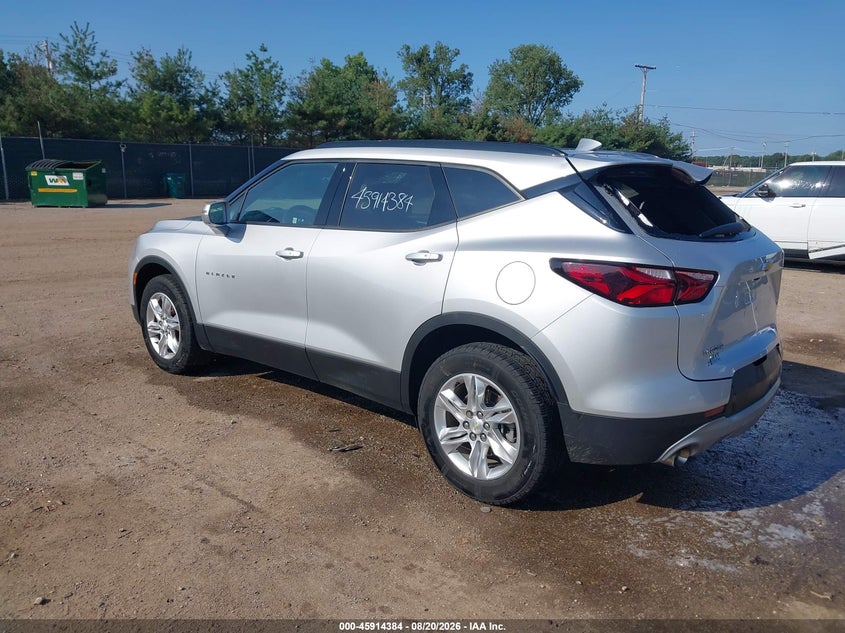 CHEVROLET BLAZER 2020 VIN 3GNKBCR46LS662907