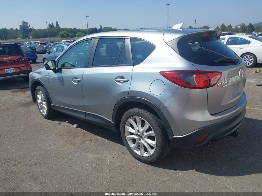 Vin: jm3ke4de1d0148162, lot: 46413454, mazda cx-5 grand touring 20133