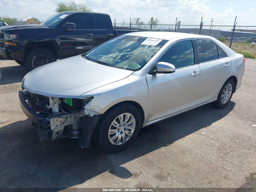 2013 TOYOTA CAMRY auction photo 2