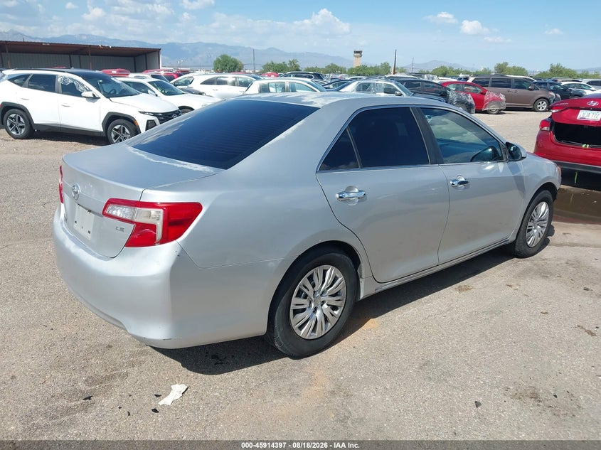 2013 TOYOTA CAMRY auction photo 4