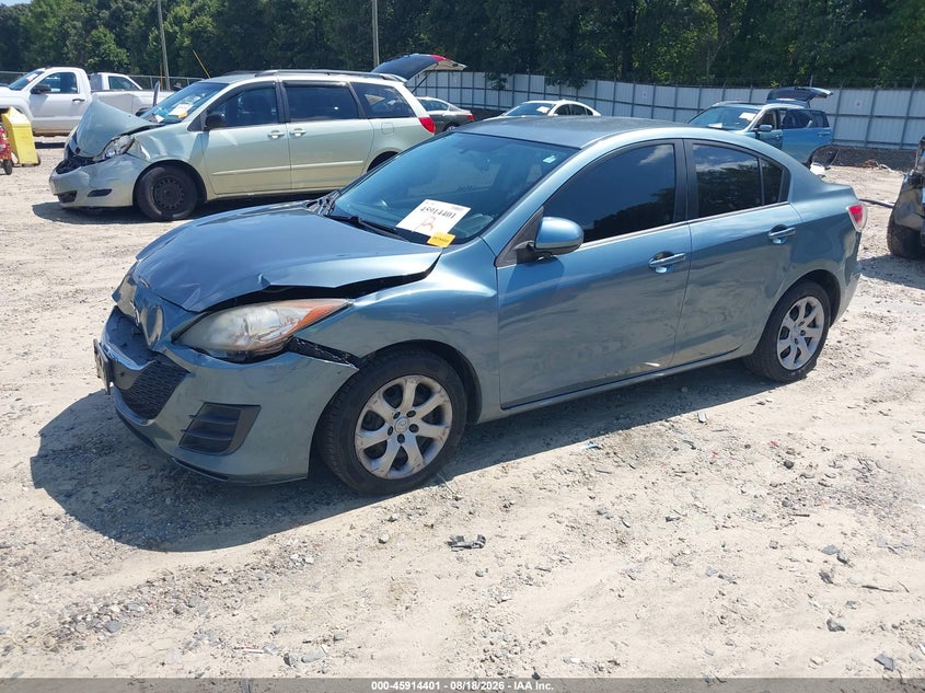 2010 Mazda 3, Front End, IAAI, VIN JM1BL1SF8A1232395 — photo 2