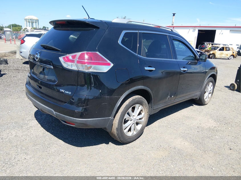 2016 NISSAN ROGUE auction photo 4
