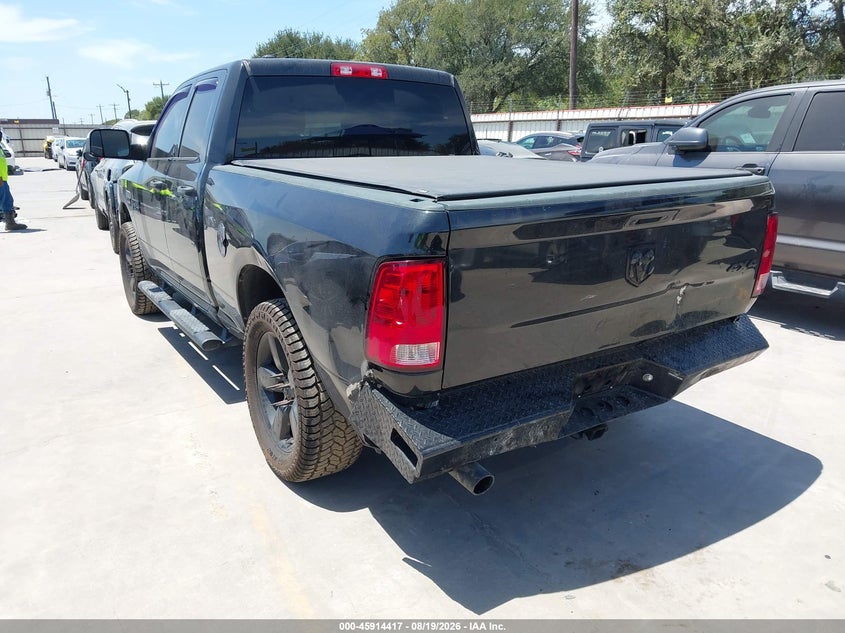 Vin: 1c6rr7ft0hs510783, lot: 46413485, ram 1500 express  4x4 6'4 box 20173