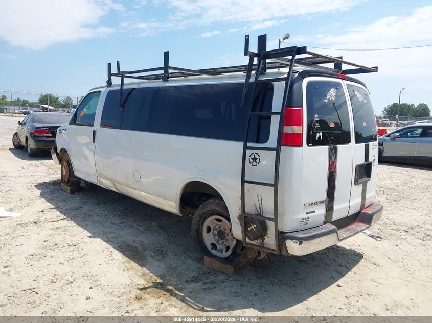 Vin: 1gazg1fg2f1156937, lot: 46413513, chevrolet express 3500 lt 20153