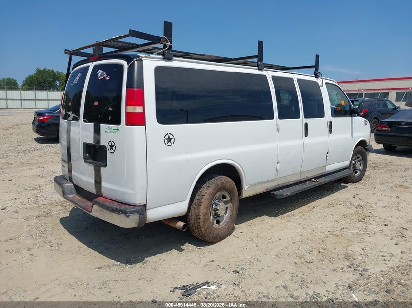 Vin: 1gazg1fg2f1156937, lot: 46413513, chevrolet express 3500 lt 20154